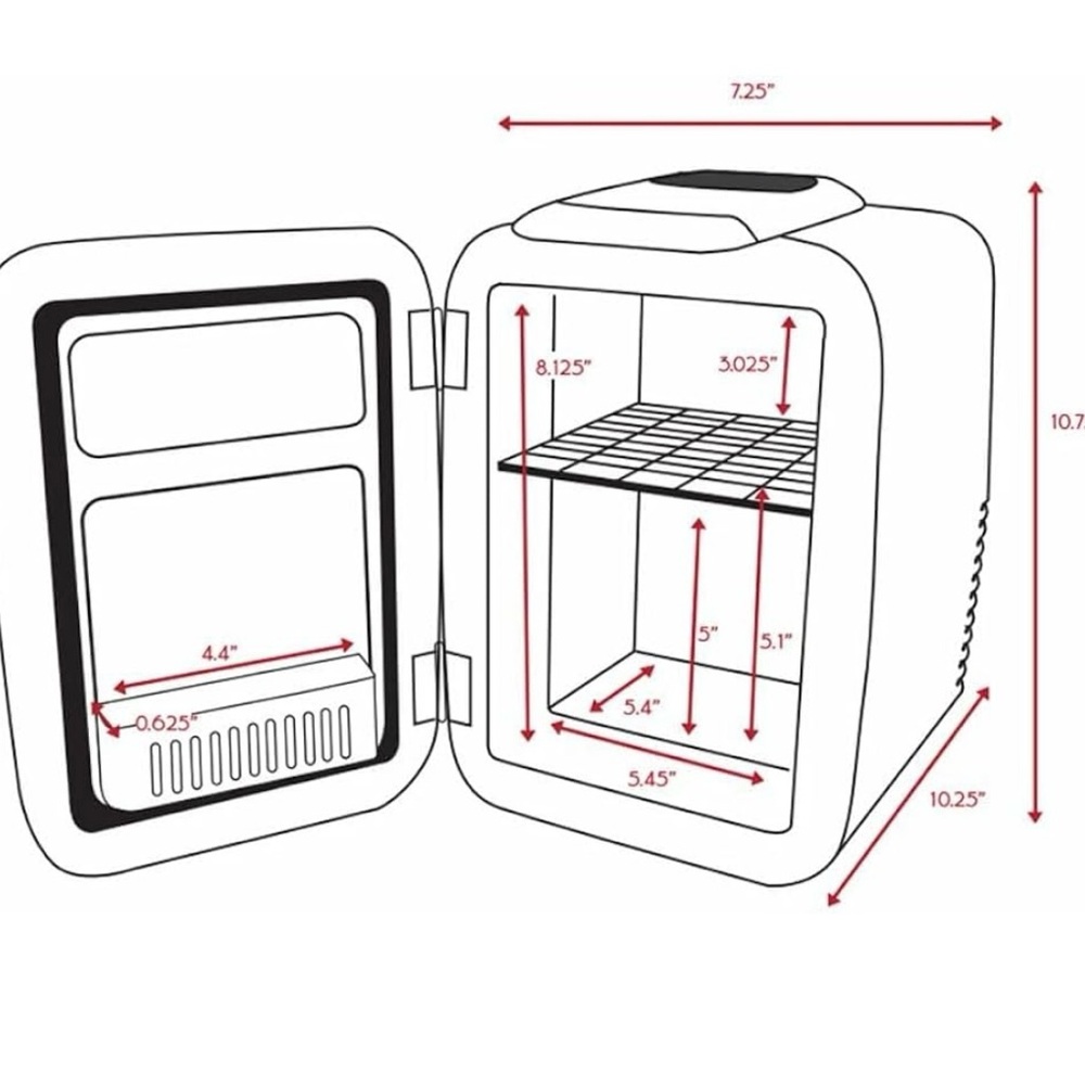 Cooluli Mini Fridge - Picture 7 of 7